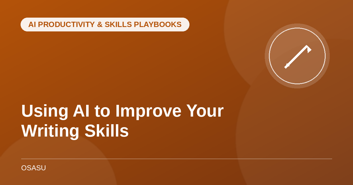 Using AI to Improve Your Writing Skills